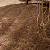 Hochflor Teppich Rund - Glorious Taupe - thumbnail 4