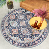 Teppich Vintage Rund - Imagine Oriental Blau - thumbnail 6
