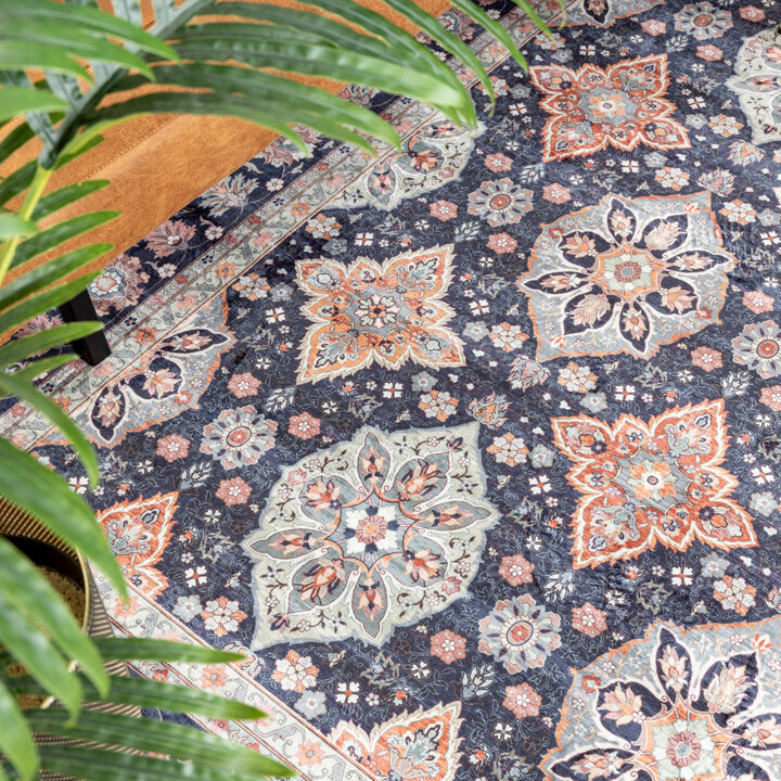 Teppich Vintage - Imagine Oriental Blau - 4