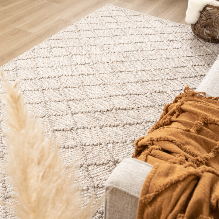 Wollteppich - Knit Beige - 4