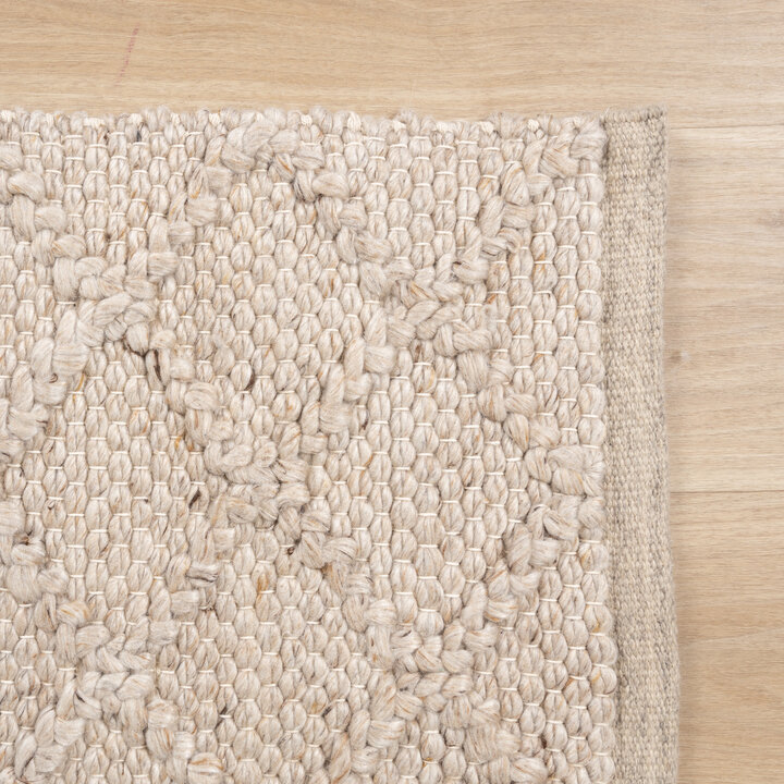 Wollteppich - Knit Beige - 7