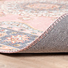 Teppich Vintage Rund - Lily Medaillon Rosa - thumbnail 7