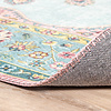Teppich Vintage Rund - Lily Medaillon Hellblau Türkis - thumbnail 7