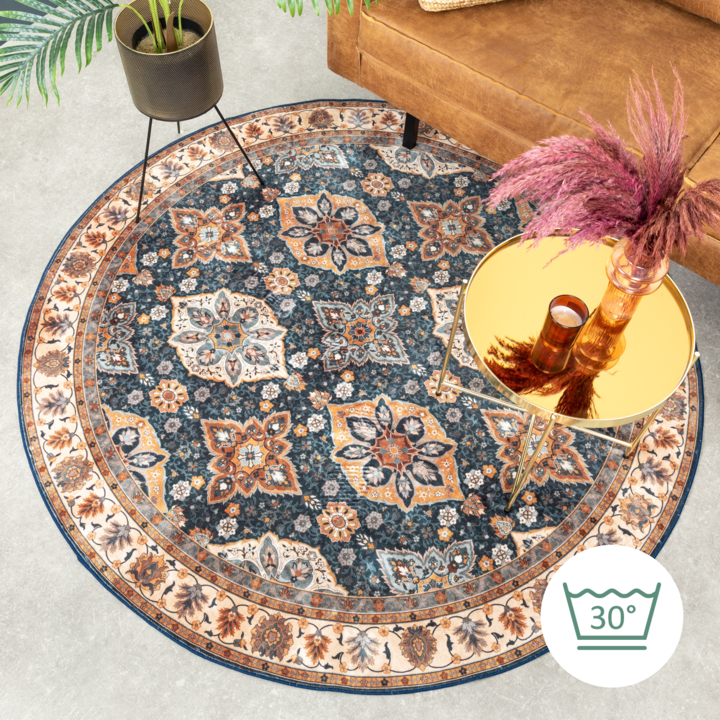 Teppich Vintage Rund - Imagine Oriental Bunt