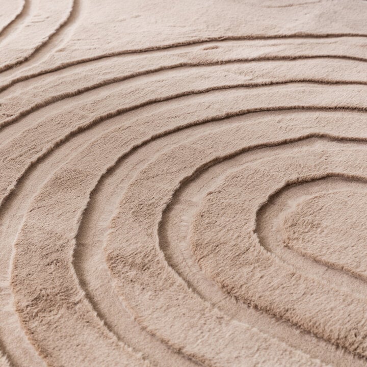 Hochflor Teppich - Carvy Arches Taupe - 3