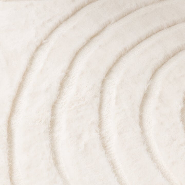 Hochflor Teppich - Carvy Arches Creme - 6