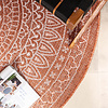 In- & Outdoor Teppich Rund - Summer Azteca Terracotta - thumbnail 3