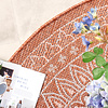In- & Outdoor Teppich Rund - Summer Azteca Terracotta - thumbnail 6