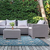 In- & Outdoor Teppich - Piatto Oro Blau - thumbnail 1