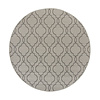 In- & Outdoor Teppich Rund - Floreno Milan Grau Anthrazit - thumbnail 1