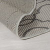 In- & Outdoor Teppich Rund - Floreno Milan Grau Anthrazit - thumbnail 4