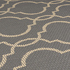 In- & Outdoor Teppich Rund - Floreno Milan Anthrazit Beige - thumbnail 3