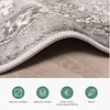 Teppich Vintage - Deep Medaillon Taupe Grau - thumbnail 4