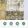 Teppich Patchwork - Dreams Gelber Ocker - thumbnail 4