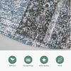Teppich Patchwork Rund - Dreams Grau Blau - thumbnail 4