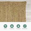 Jute Teppich - Fair Grün - thumbnail 4