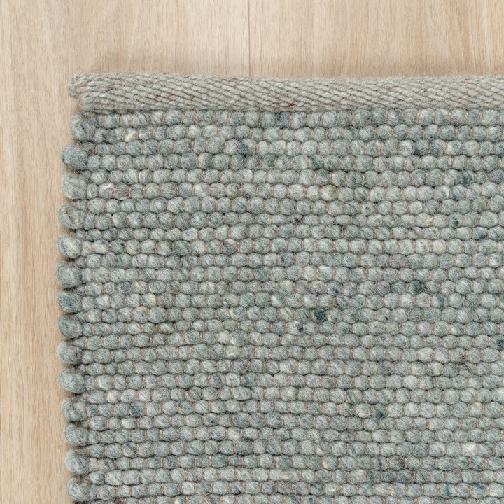 Wollteppich - Wise Grün 411 - 5