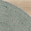 Wollteppich Rund - Wise Grün 411 - thumbnail 6