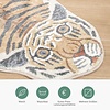 Waschbarer Kinderteppich - Wild Tiger - thumbnail 2
