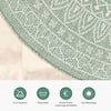 In- & Outdoor Teppich Rund - Summer Azteca Grün - thumbnail 4