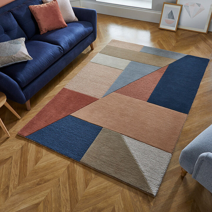Moderner Teppich - Mozo Alwyn Bunt