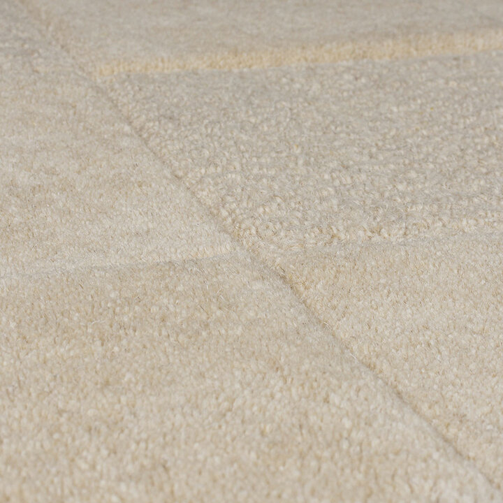 Moderner Teppich - Mozo Checkerboard Beige - 2