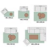Moderner Teppich - Mozo Checkerboard Beige - thumbnail 5
