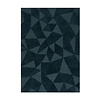 Moderner Teppich - Mozo Shard Petrol Blau - thumbnail 1