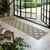 Balkon Teppich - Floreno Milan Beige Schwarz - thumbnail