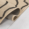 Balkon Teppich - Floreno Milan Beige Schwarz - thumbnail 4