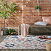 Outdoor Teppich - Plazo Flora Grau - thumbnail