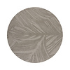 Moderner Teppich Rund - Solacio Leaves Grau - thumbnail 1