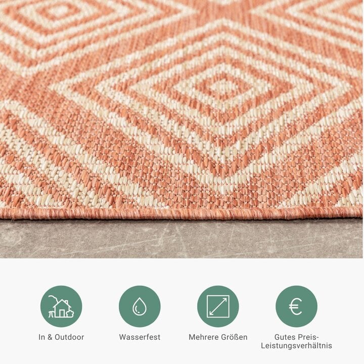 Gartenteppich - Brava Terracotta - 6