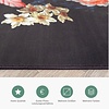 Teppich Floral - Florine Schwarz Blau - thumbnail 3