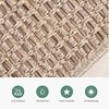 In- & Outdoor Jute Teppich - Fora Melange Natural - thumbnail 4