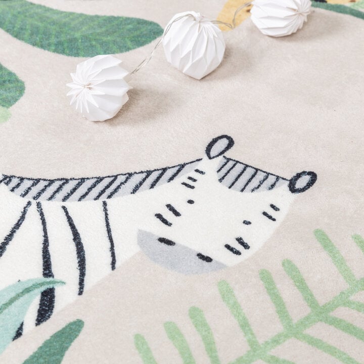 Kinderteppich - Jungle Giraffe Beige - 3