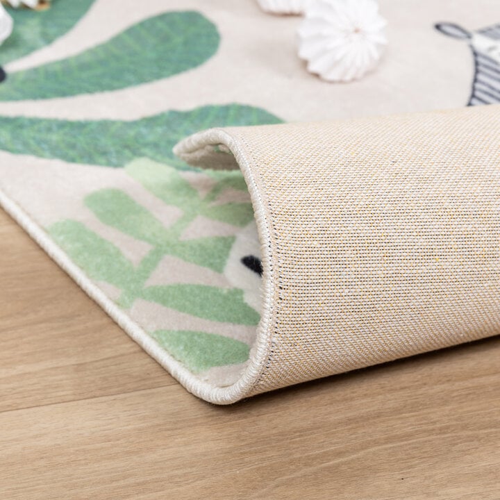 Kinderteppich - Jungle Giraffe Beige - 5