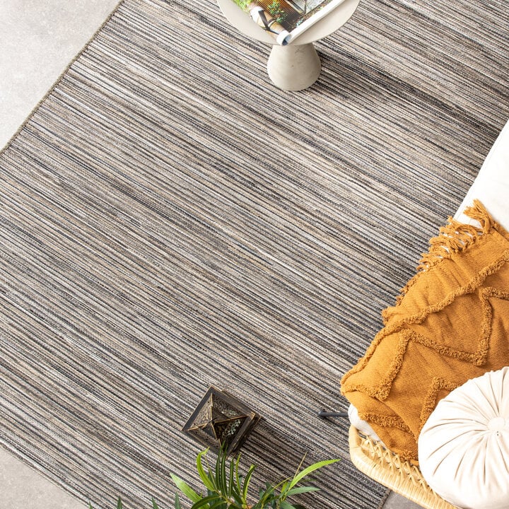 Outdoor Teppich - Torres Dunkelgrau Meliert - 3