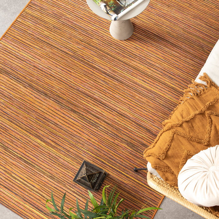 Outdoor Teppich - Torres Orange Meliert - 3