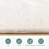 Hochflor Teppich - Carvy Arches Creme - thumbnail 5
