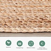 Jute Teppich Oval - Fair Natur - thumbnail 5