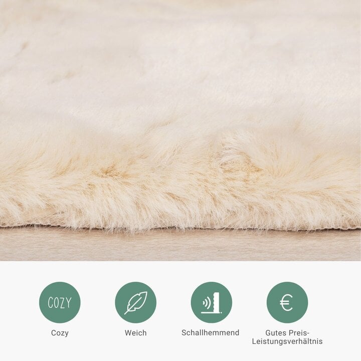 Kinderteppich - Huggy Schaf Creme - 5