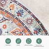 Teppich Vintage Rund - Imagine Oriental Grün - thumbnail 4