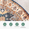 Teppich Vintage Rund - Imagine Oriental Bunt - thumbnail 4
