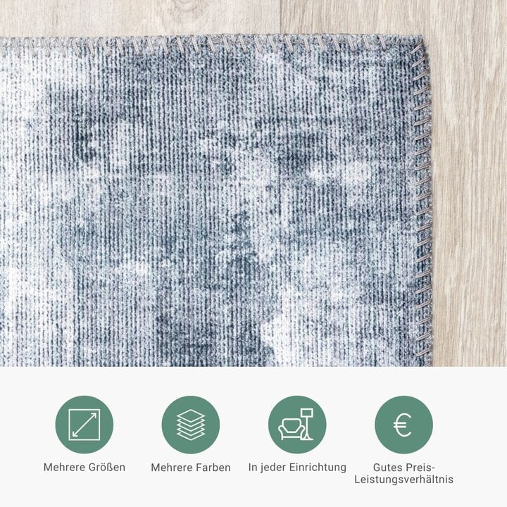 Moderner Teppich - Strength Grau - 6