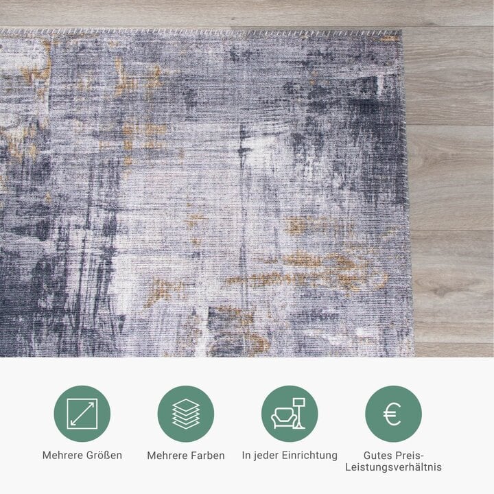 Moderner Teppich - Strength Gelb - 5