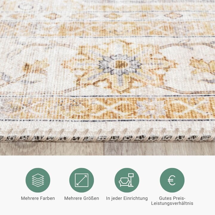 Teppich Vintage - Lago Gelb - 4