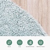Teppich Hochflor Rund - Lofty Hellblau Türkis - thumbnail 4