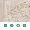 Teppich Hochflor Rund - Lofty Creme Weiß - thumbnail 4