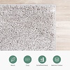 Teppich Hochflor - Lofty Hellgrau - thumbnail 5